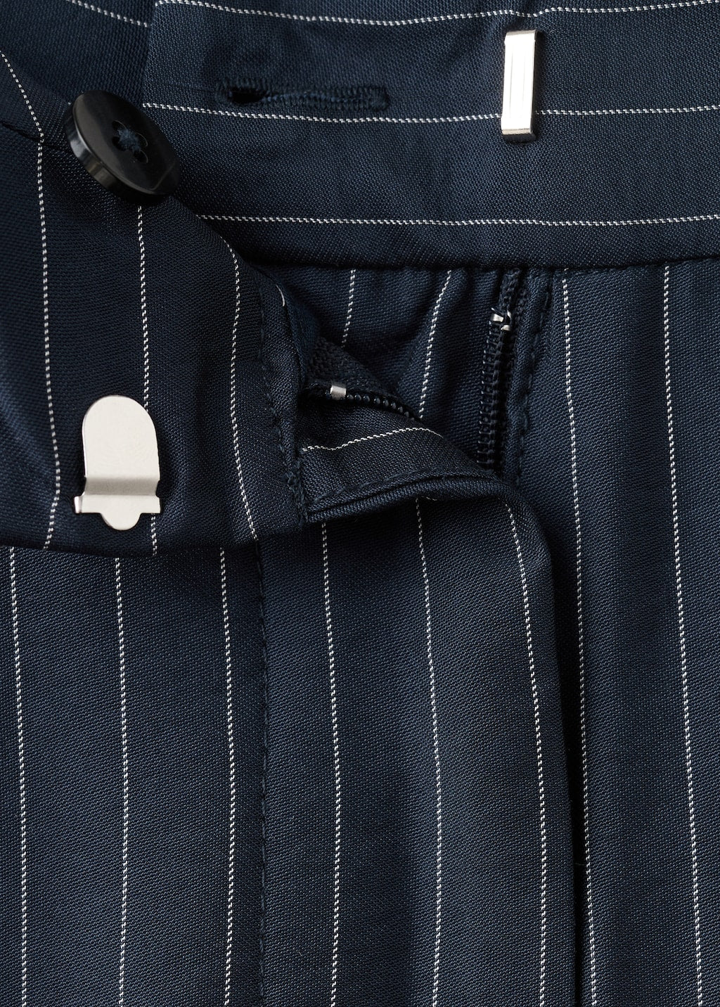 Mango trousers beli in navy - Image 5