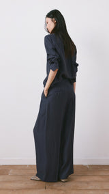 Mango trousers beli in navy - Image 6