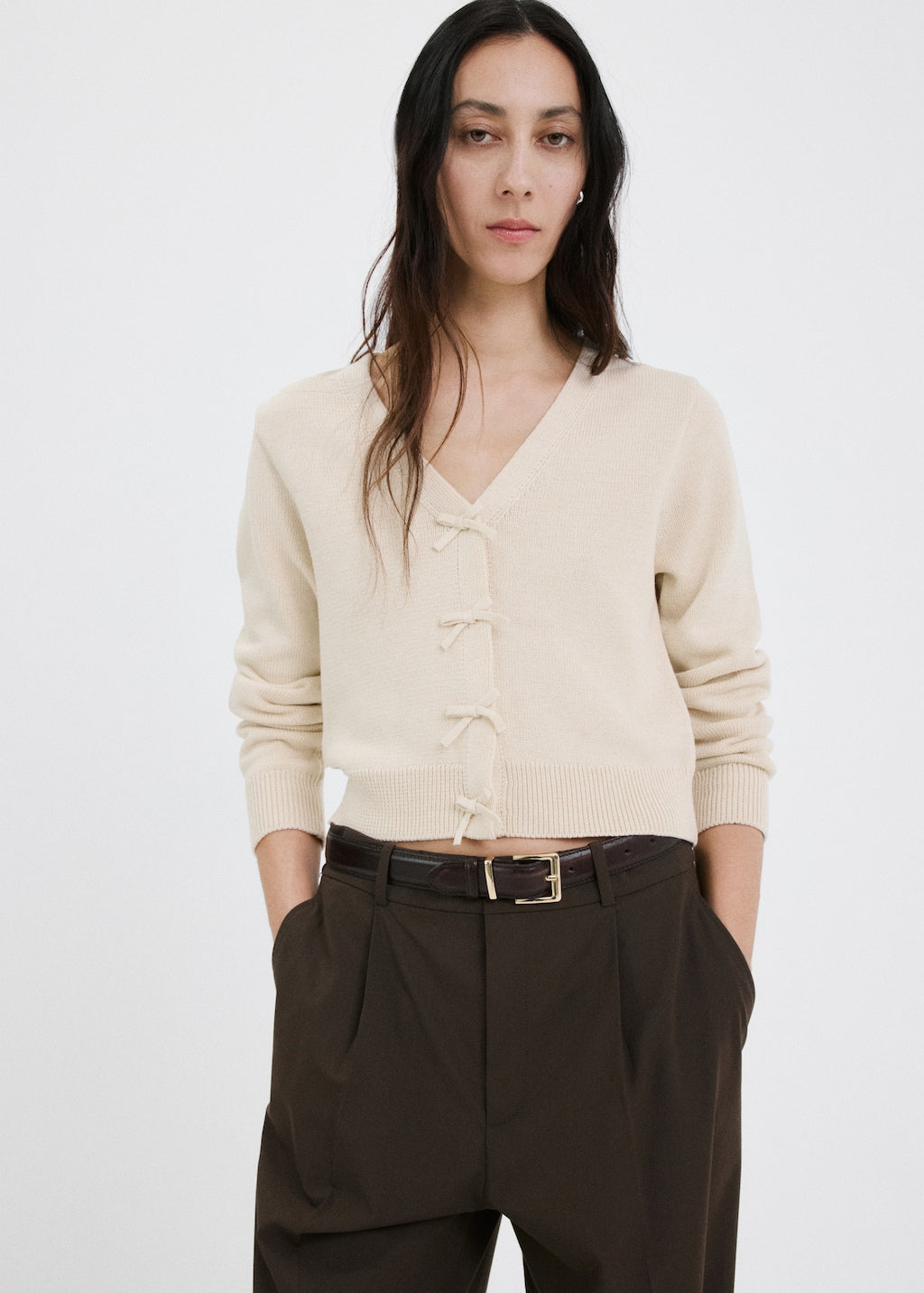 Mango cardigan frivoli in raw - Image 5
