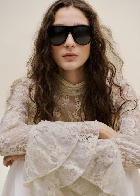 Mango blouse caro in raw