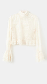 Mango blouse caro in raw - Image 2