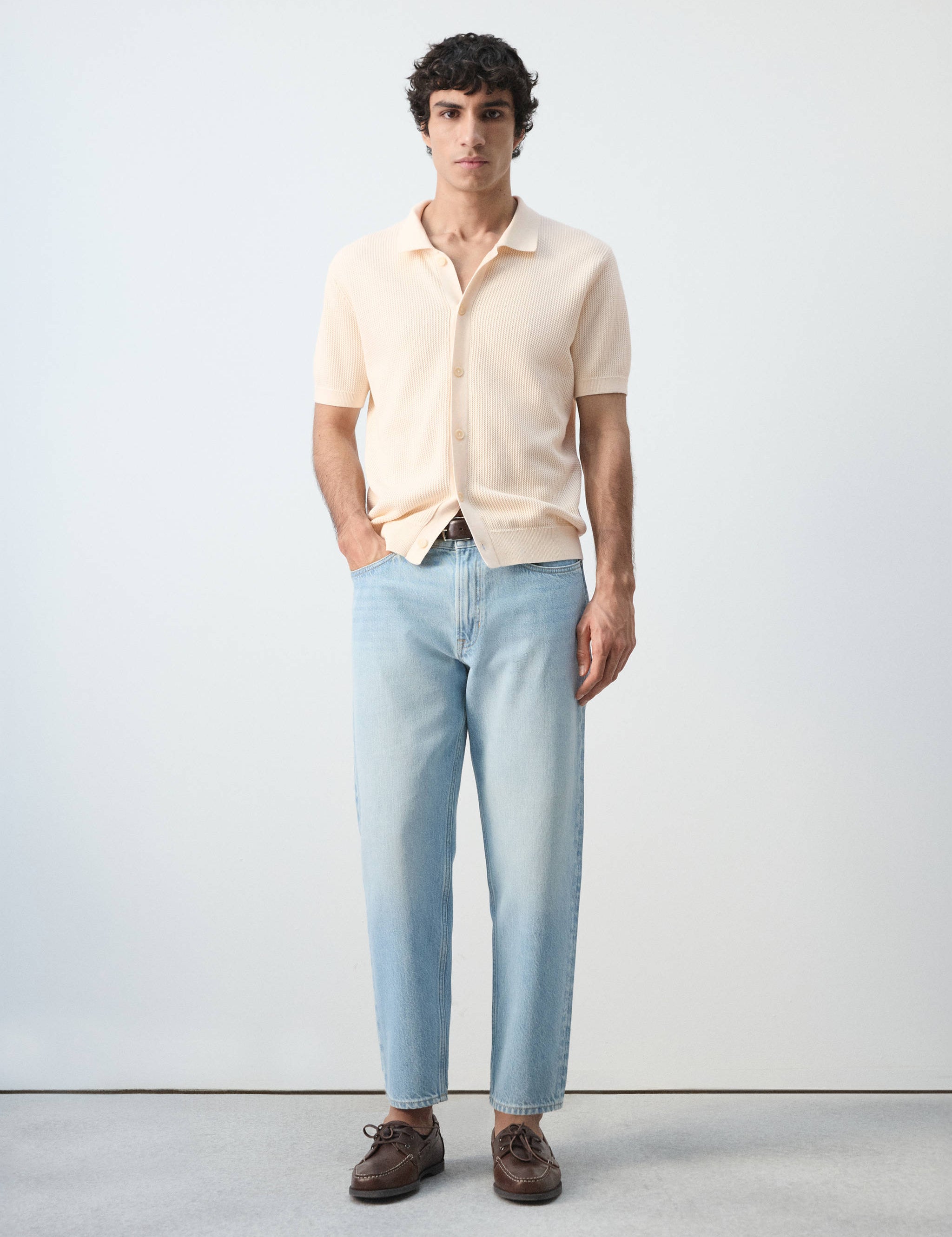 Mango shirt salas in off white-001
