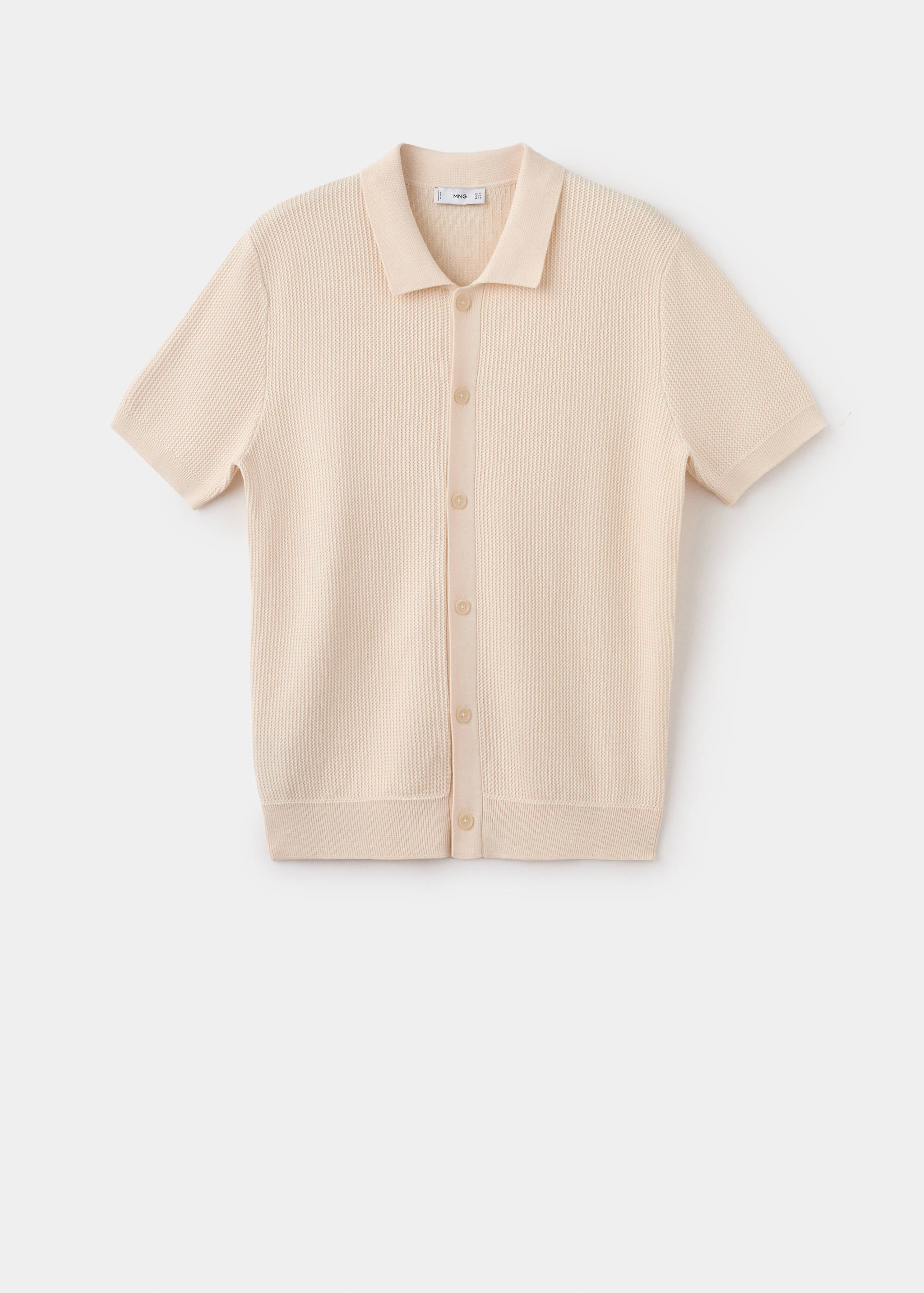 Mango shirt salas in off white-021