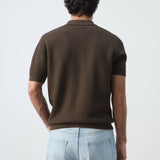 Mango shirt salas in chocolate-003