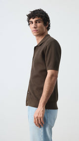 Mango shirt salas in chocolate-008