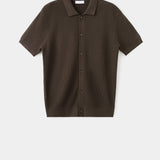 Mango shirt salas in chocolate-021