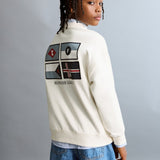 Mango sweatshirt fflag in off white - Image 1