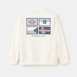 Mango sweatshirt fflag in off white - Image 6