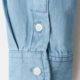 Mango shirt pacific in light denim - Image 3