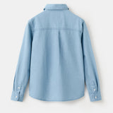 Mango shirt pacific in light denim - Image 7