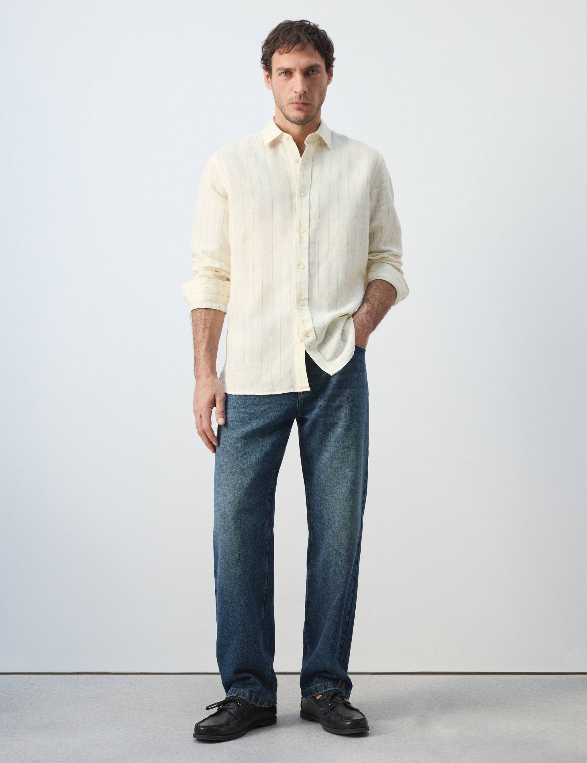 Mango shirt rug in raw-001