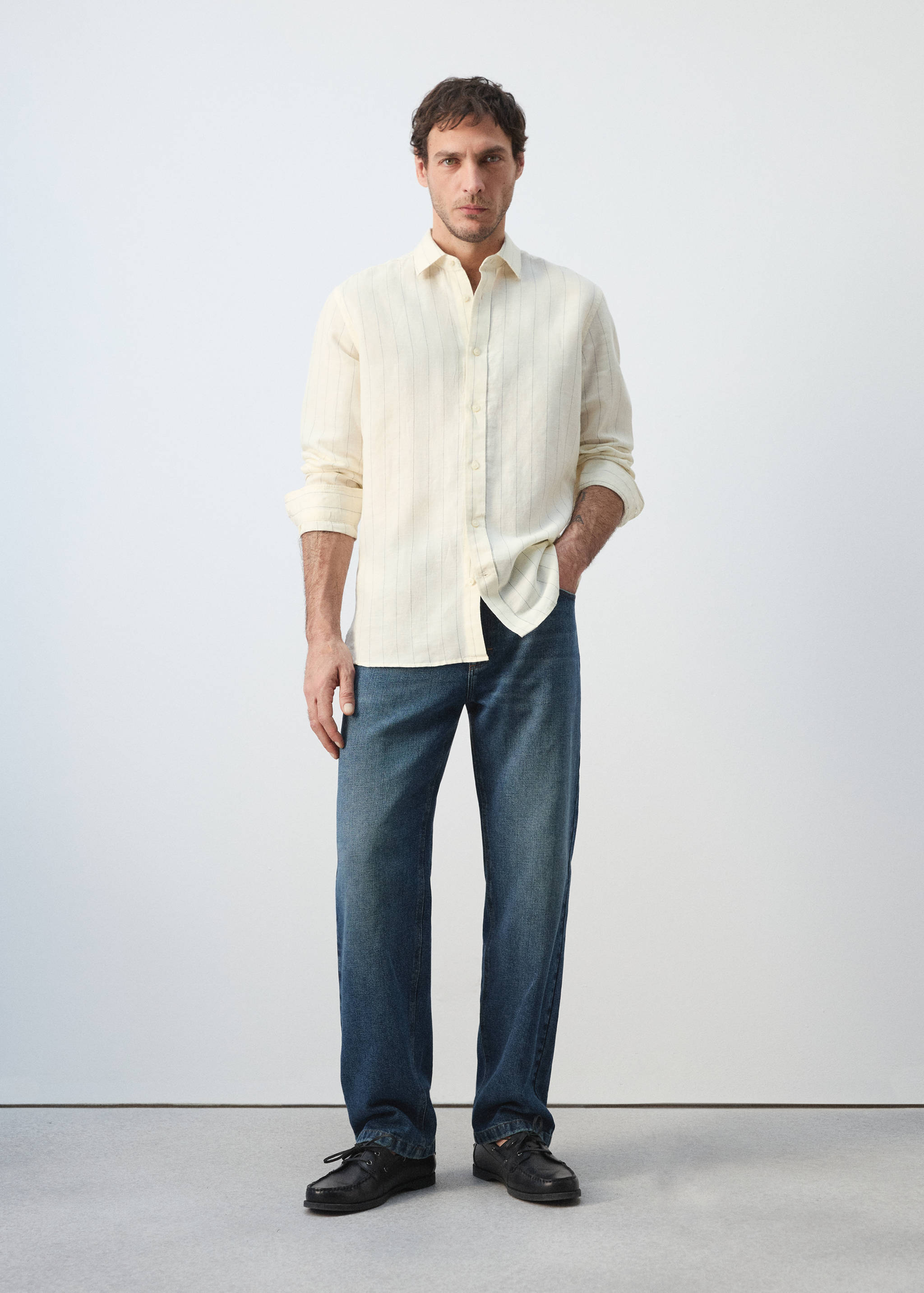 Mango shirt rug in raw-001