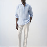 Mango shirt rug in celestial-001