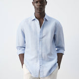 Mango shirt rug in celestial-002