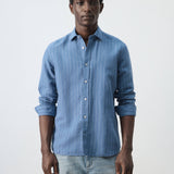 Mango shirt rug in ink-002
