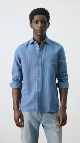 Mango shirt rug in ink-002