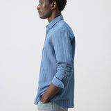 Mango shirt rug in ink-008