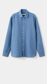 Mango shirt rug in ink-021