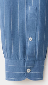 Mango shirt rug in ink-030
