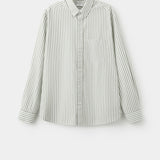 Mango shirt candela in pastel green-021