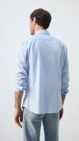 Mango shirt candela in celestial-003