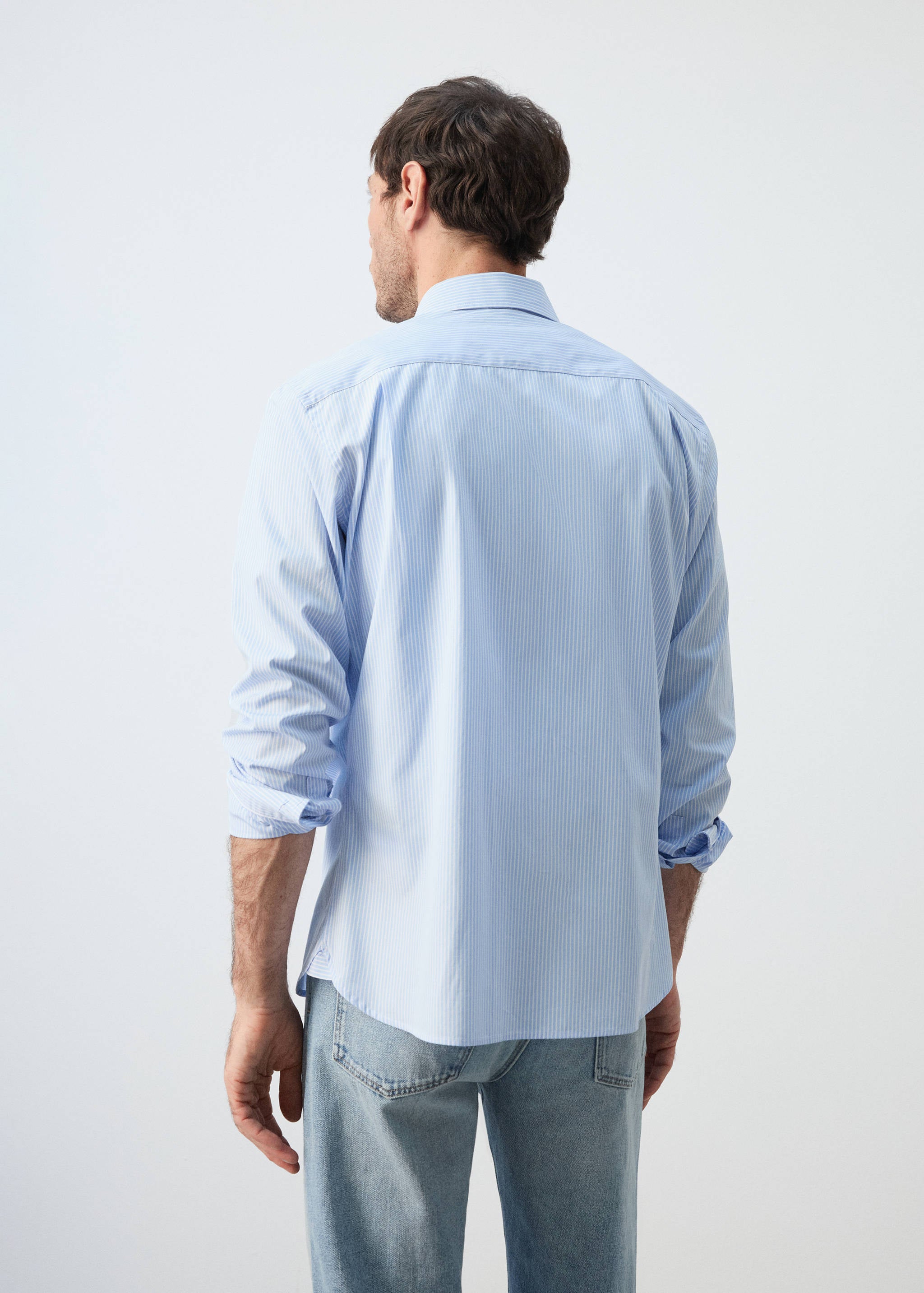 Mango shirt candela in celestial-003