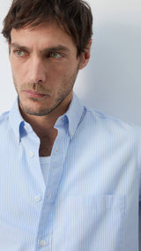 Mango shirt candela in celestial-004