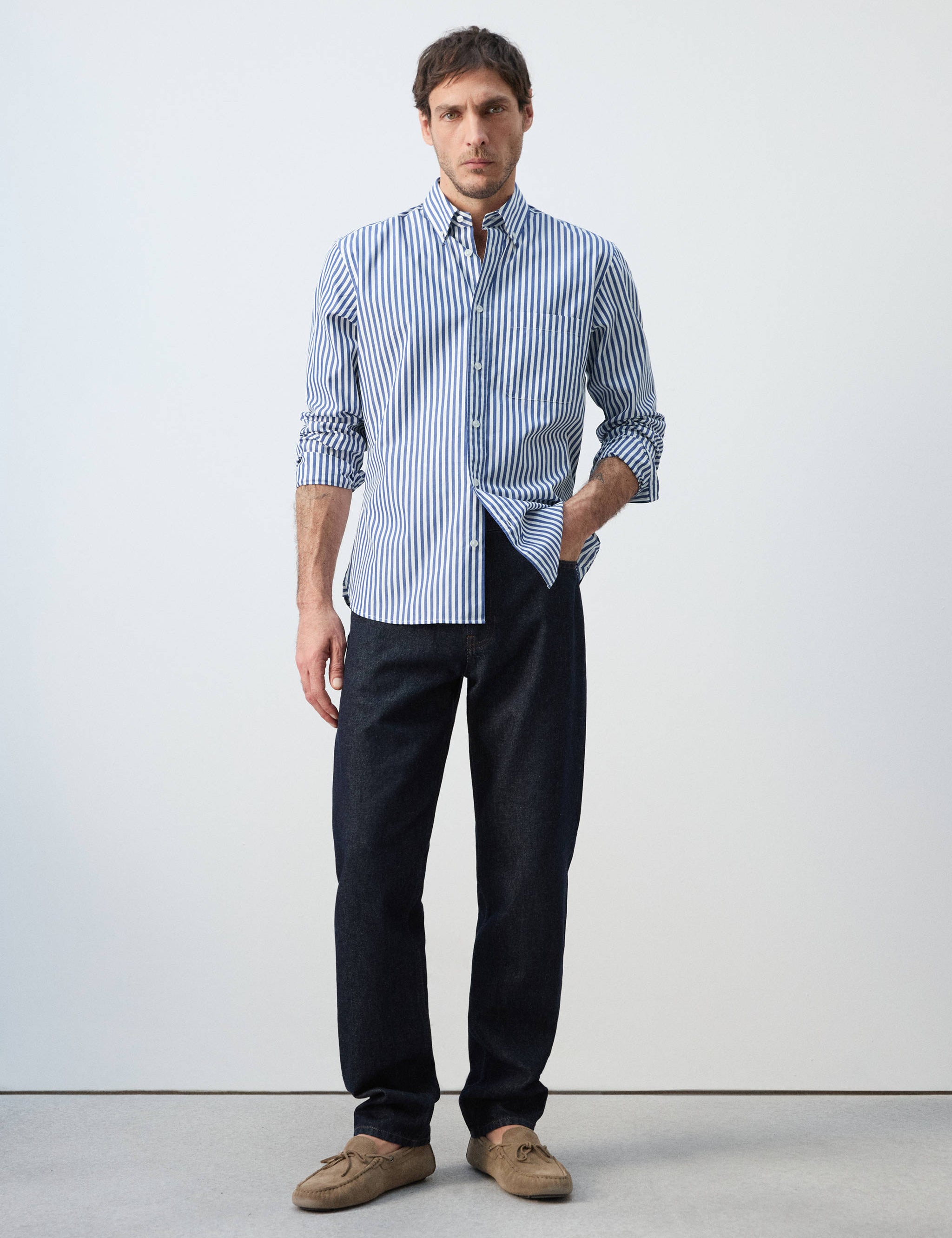 Mango shirt candela in klein-001