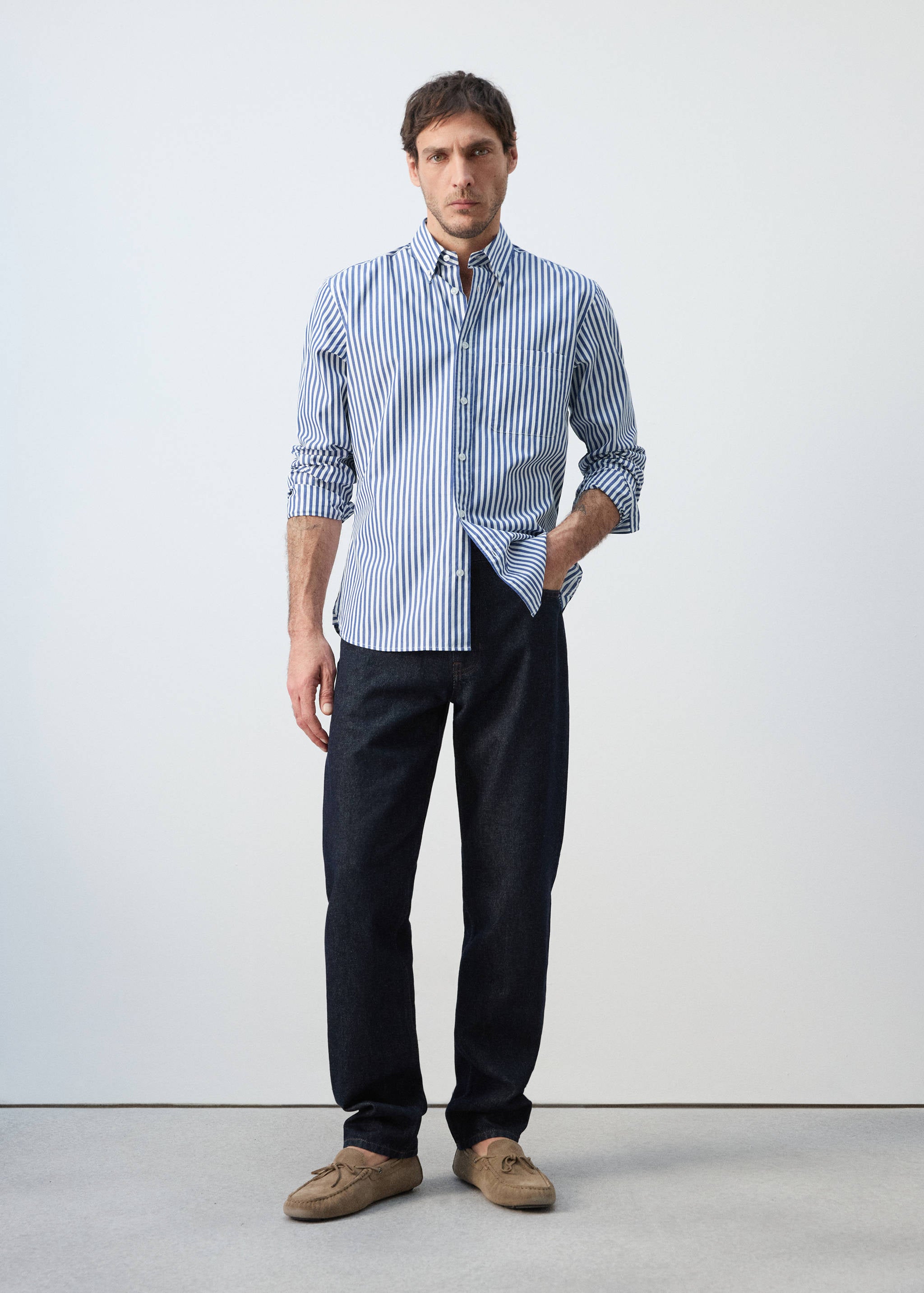 Mango shirt candela in klein-001