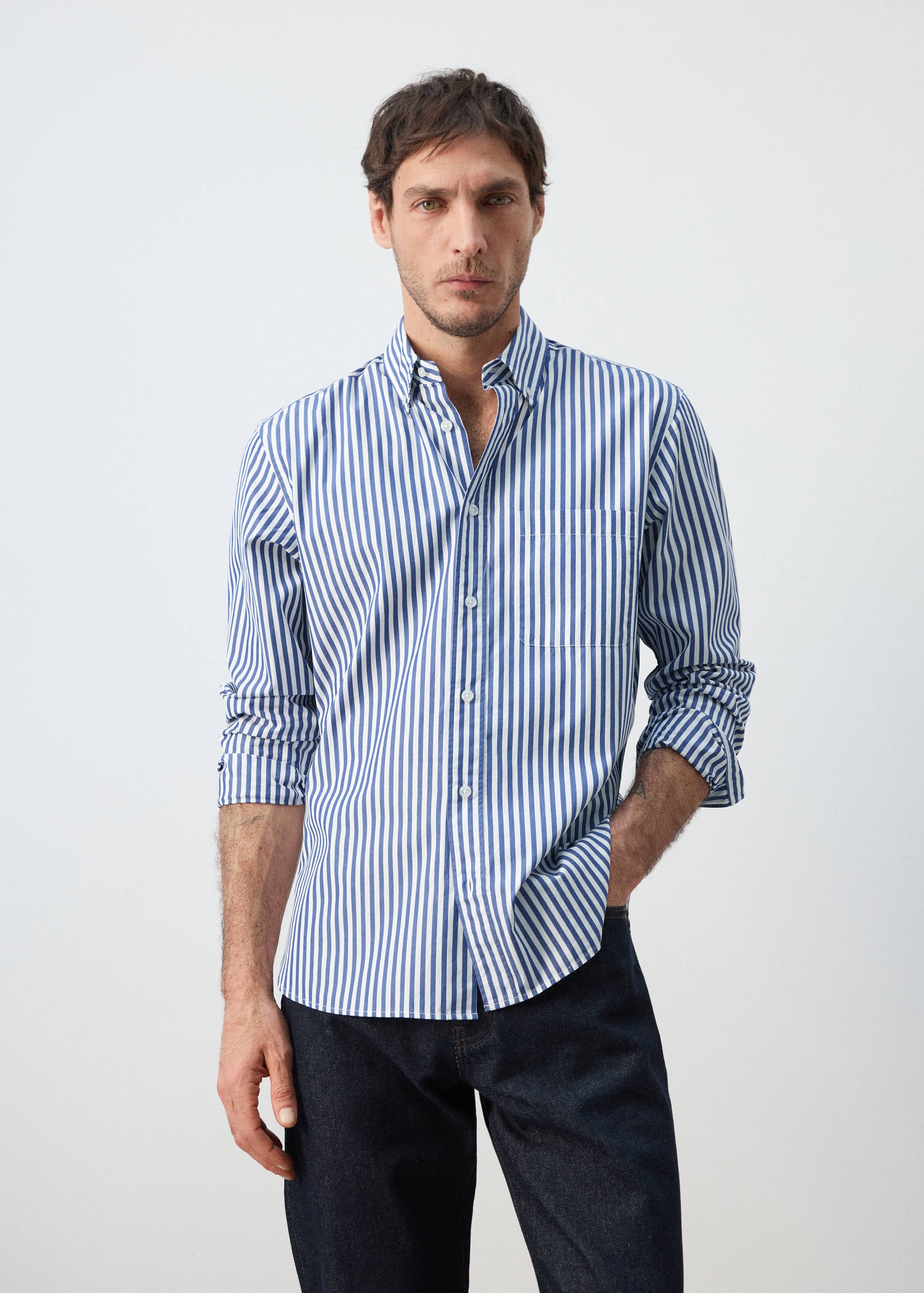 Mango shirt candela in klein-002