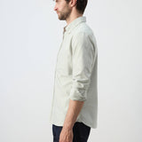 Mango shirt oxli in pastel green-008