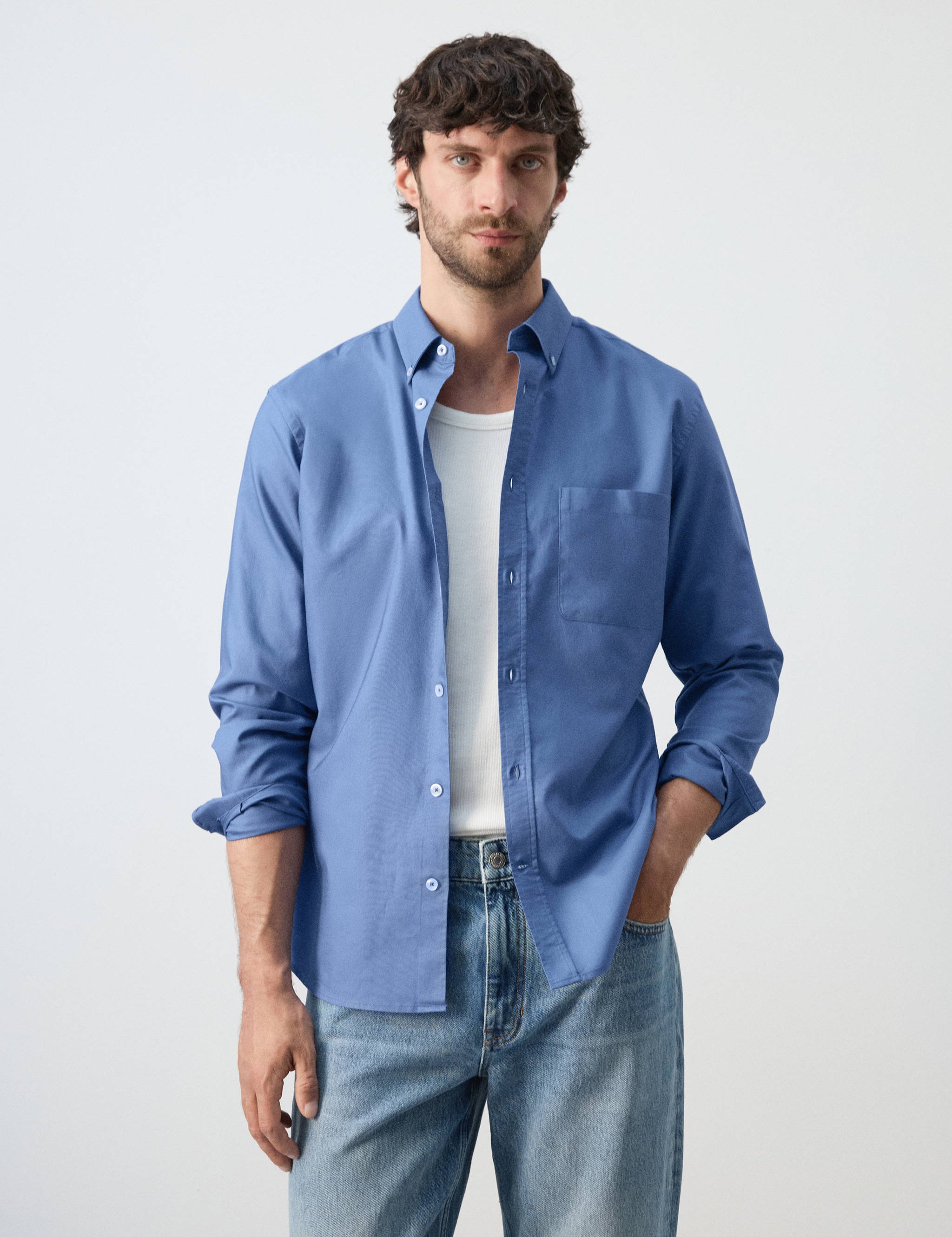 Mango shirt oxli in ink-002