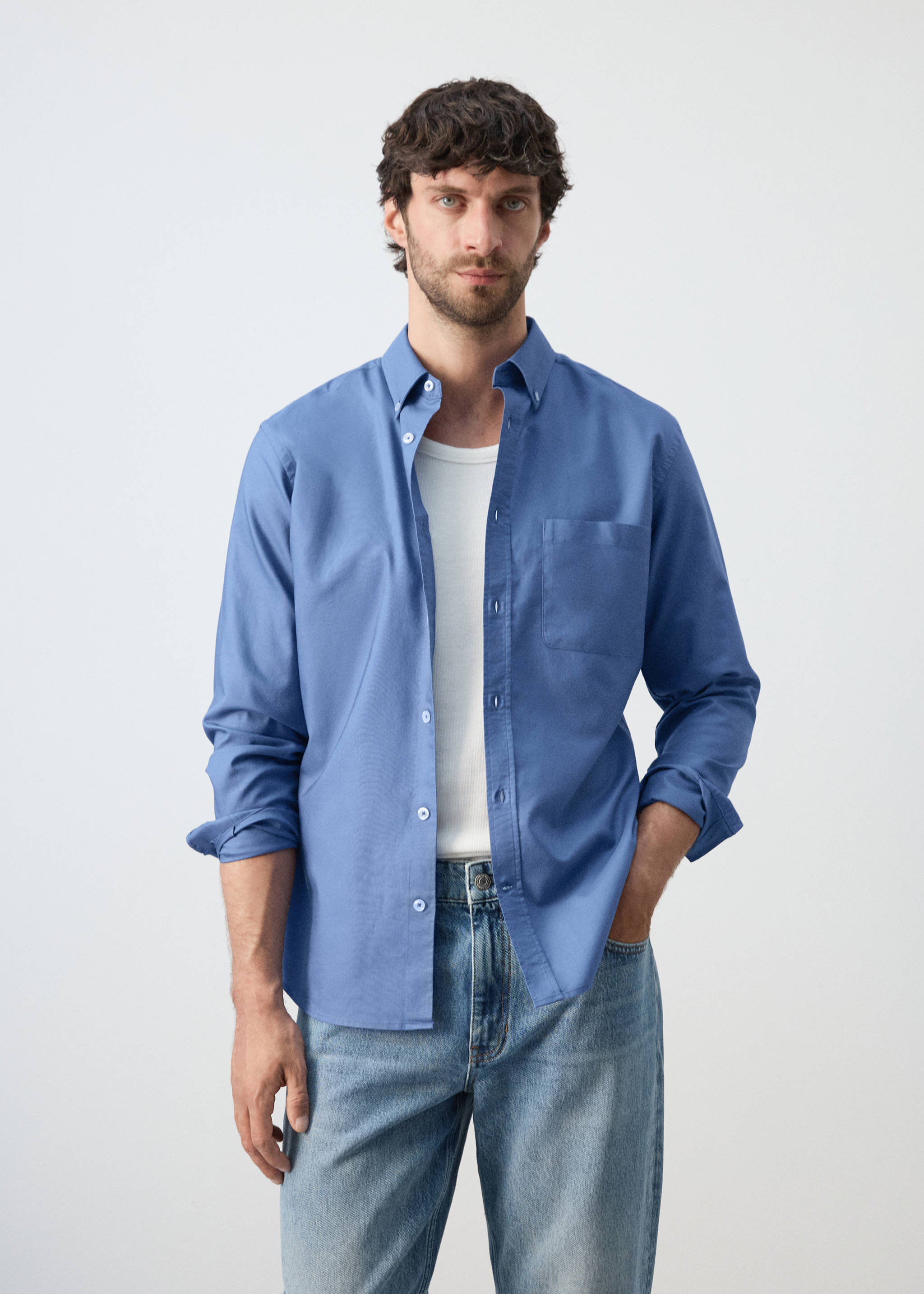 Mango shirt oxli in ink-002