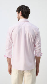 Mango shirt oxli in pastel pink-003