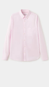 Mango shirt oxli in pastel pink-021