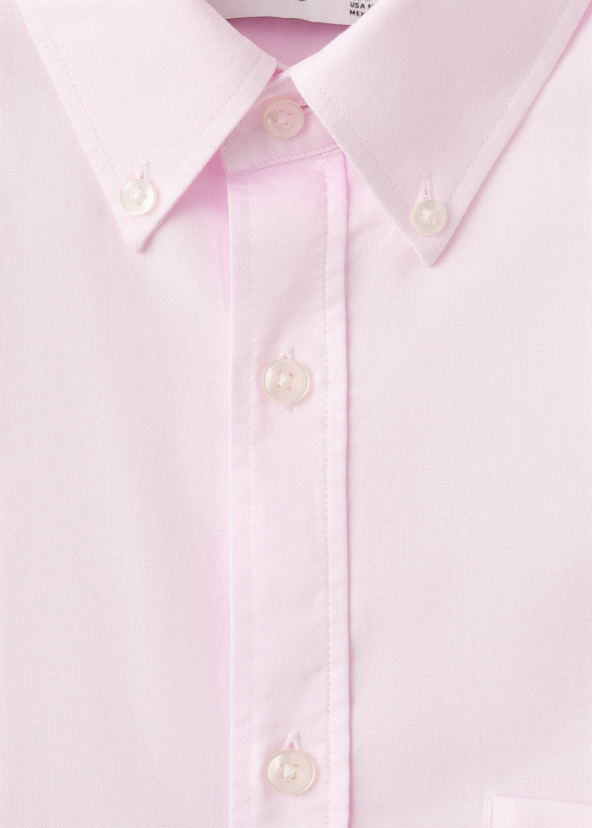 Mango shirt oxli in pastel pink-023