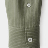 Mango shirt oxlir in green-030
