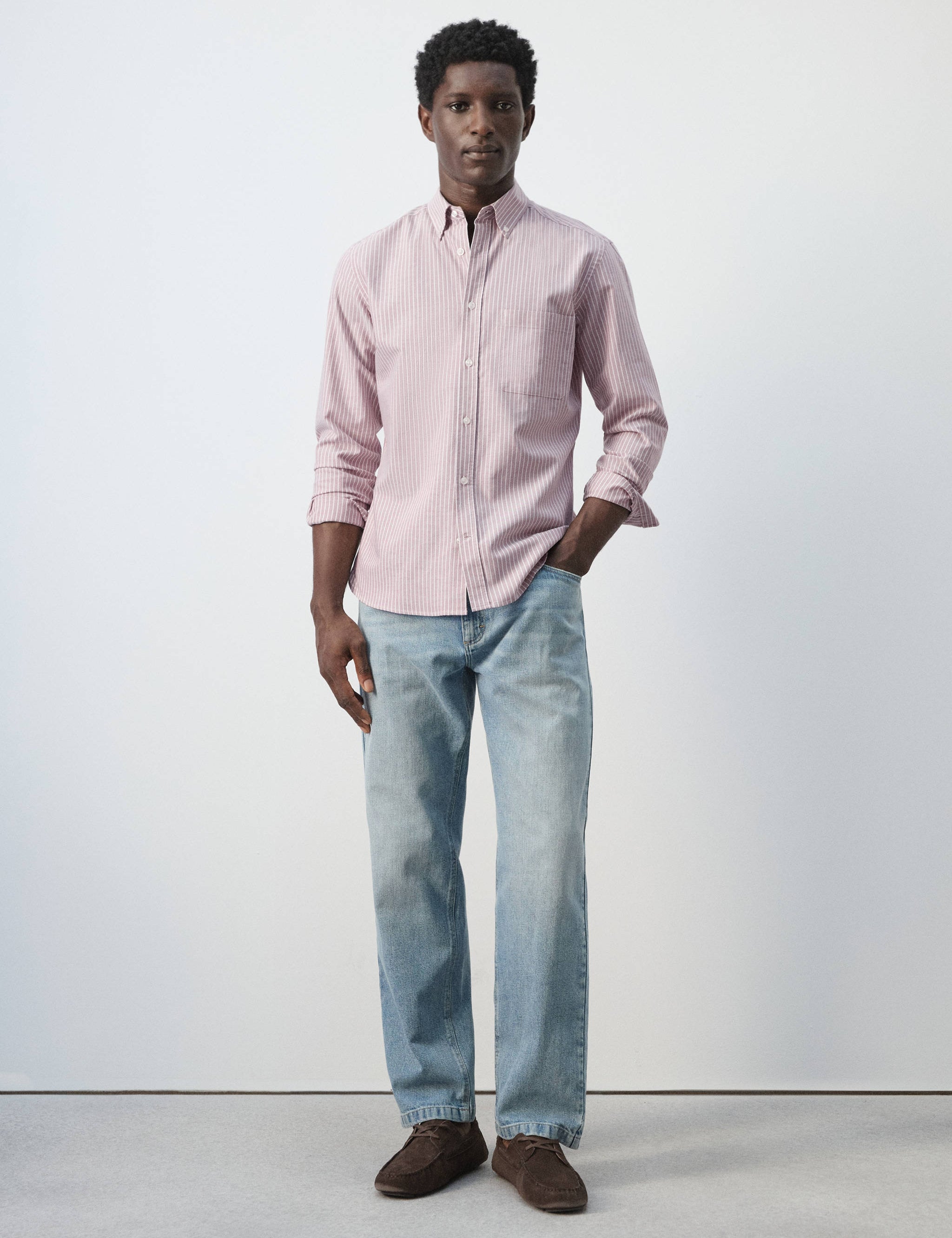 Mango shirt oxlir in cherry-001