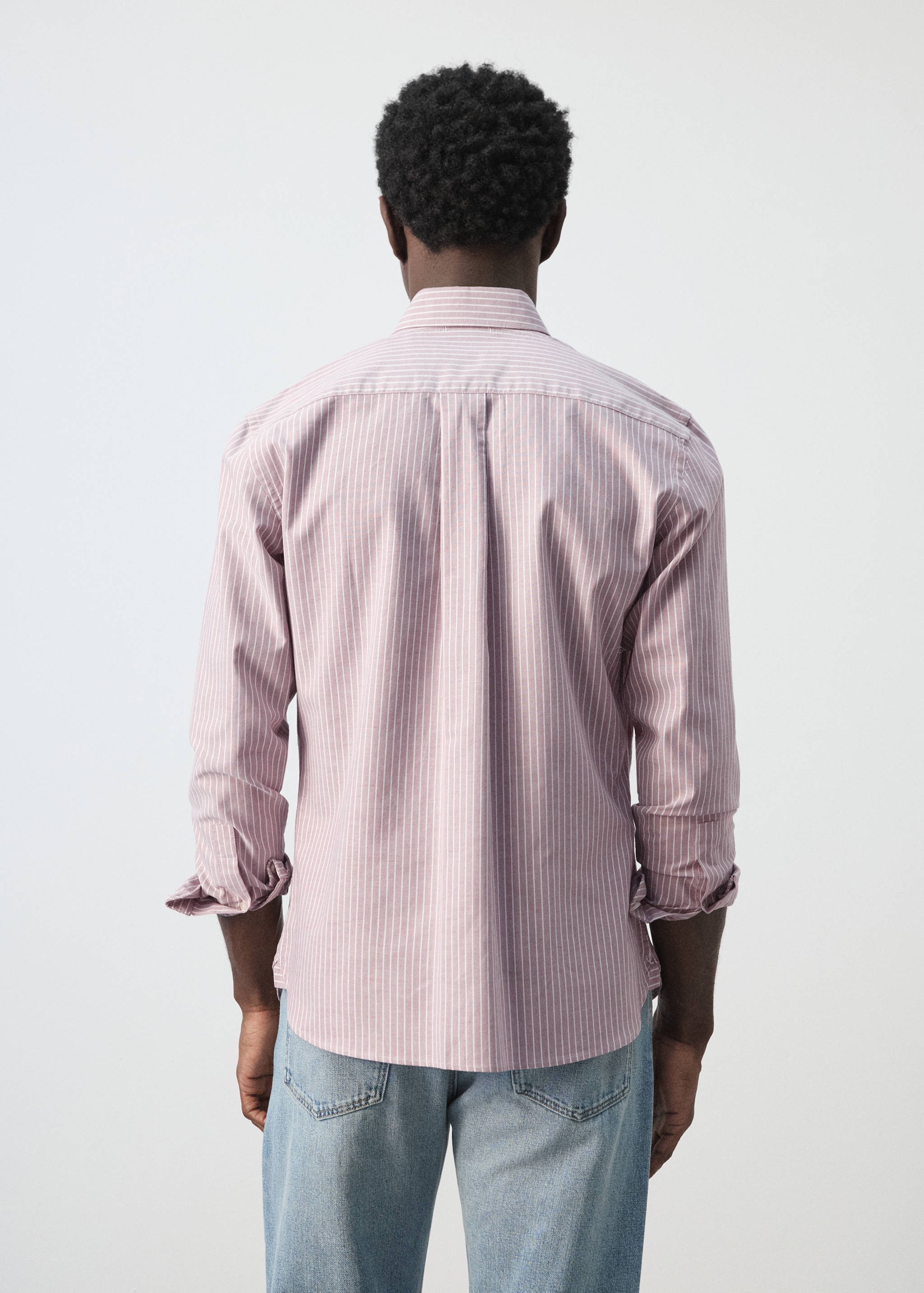 Mango shirt oxlir in cherry-003