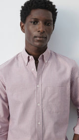 Mango shirt oxlir in cherry-004