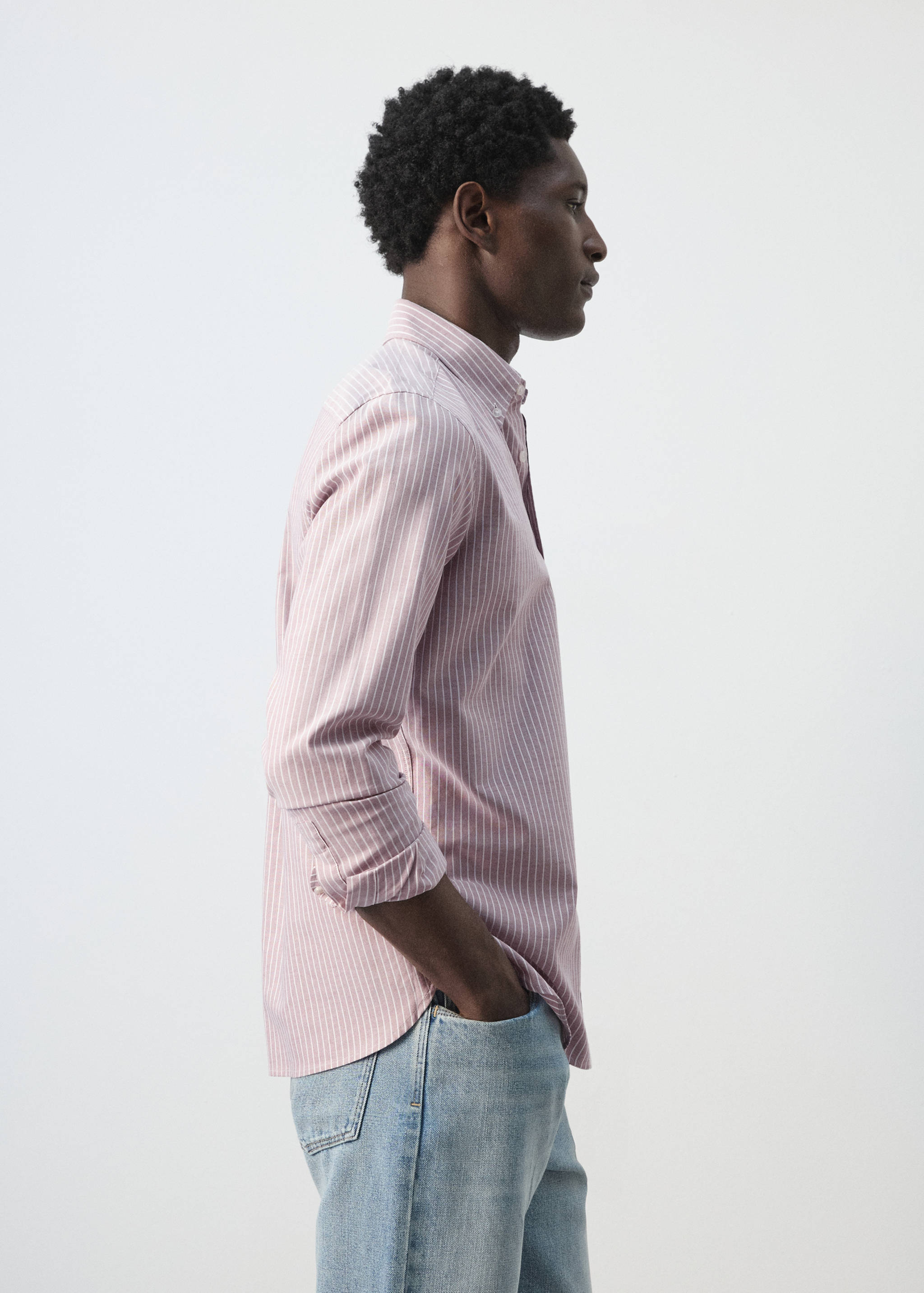 Mango shirt oxlir in cherry-008