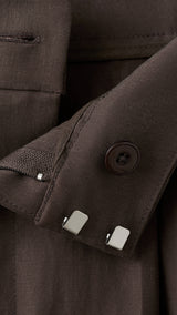 Mango trousers balo in chocolate
