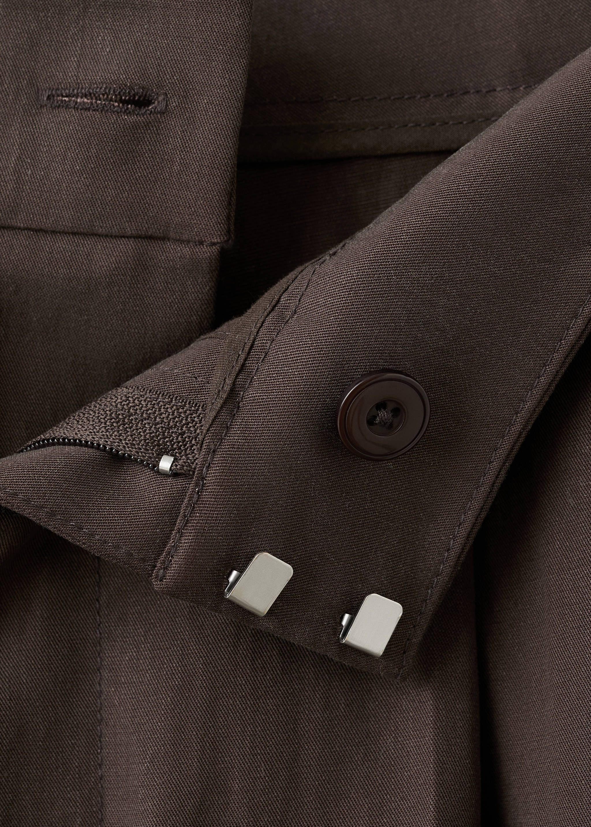 Mango trousers balo in chocolate