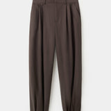 Mango trousers balo in chocolate