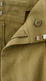 Mango trousers balo in khaki