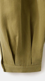 Mango trousers balo in khaki