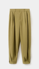 Mango trousers balo in khaki