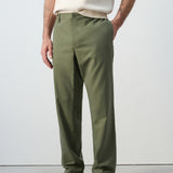 Mango trousers elian in moss - Image 1
