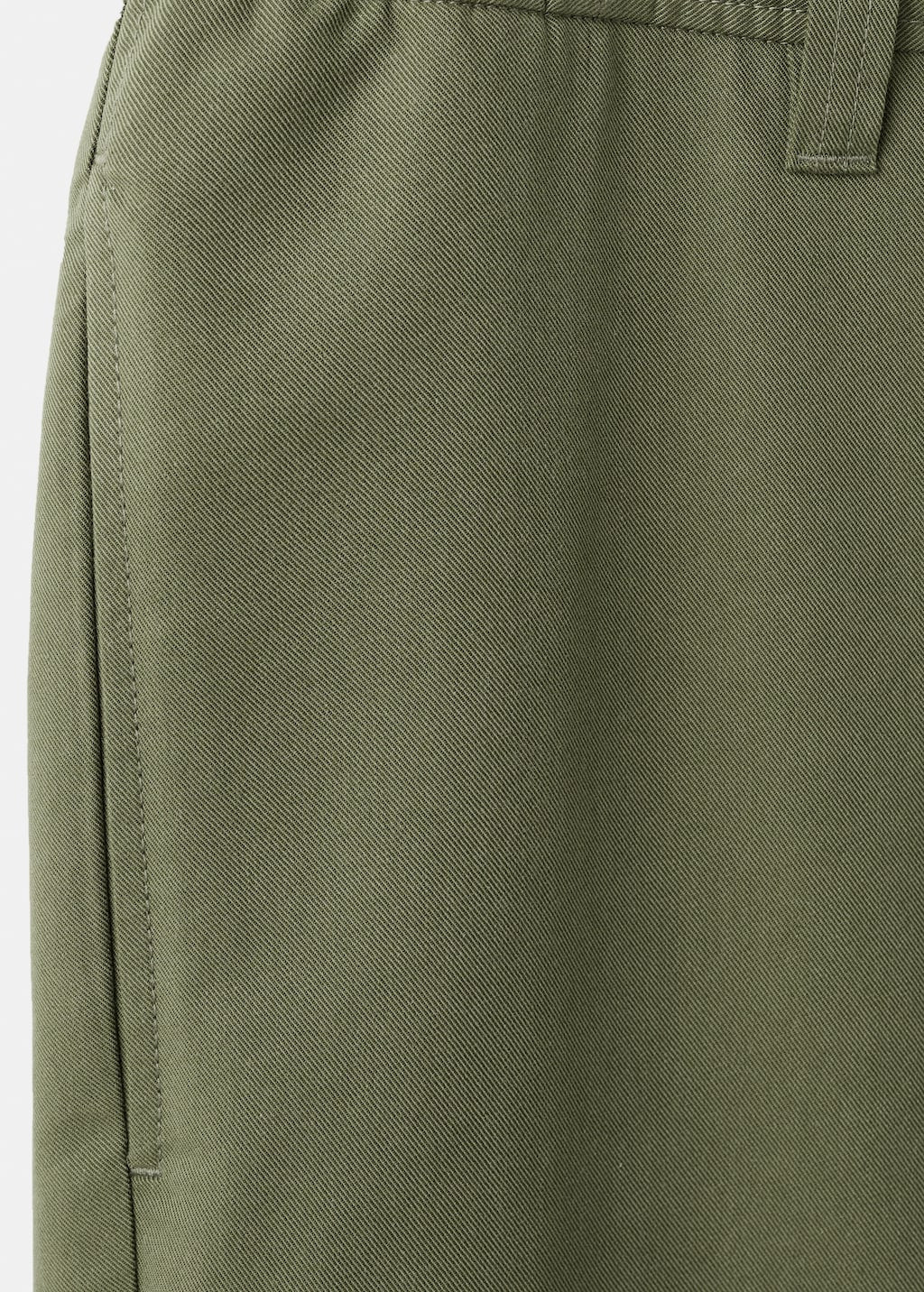 Mango trousers elian in moss - Image 3