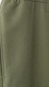 Mango trousers elian in moss - Image 3